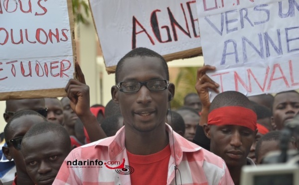 UGB : Les étudiants de l’UFR SAT très en colère (vidéo)