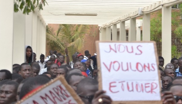Risques de trouble à l’Ugb: la coordination des étudiants met en garde Mary Teuw Niane.