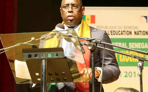 Remise des prix du Concours général: le discours de Macky Sall