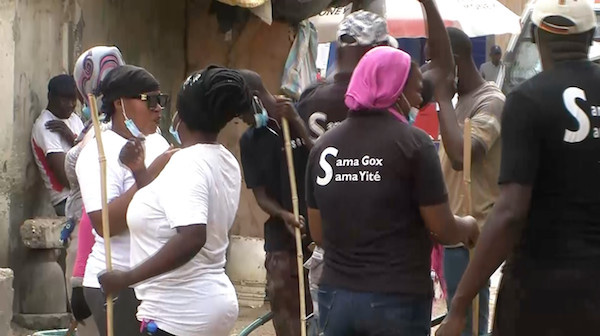 Participation citoyenne : Au SOR, l’initiative de Sama Gox Sama Yité pour la propreté des rues – vidéo