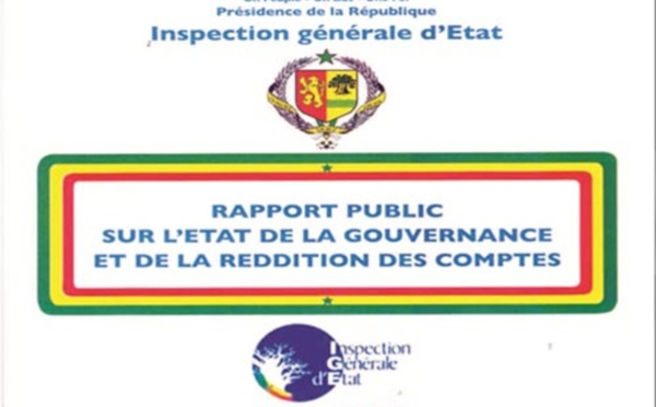 Les détails du rapport de l’IGE : La fête des pillards