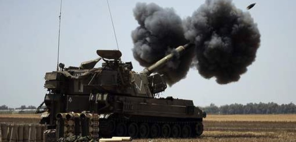 Israël a eu quatre fois plus recours à l'artillerie qu'en 2009
