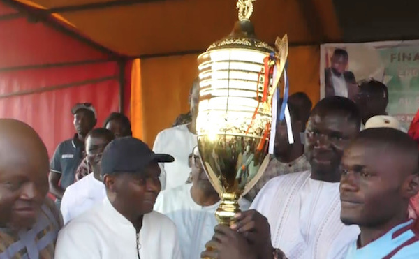Finale de la coupe du maire de Gandon : Alpha Mamadou DIOP réaffirme son engagement en faveur de la jeunesse - vidéo
