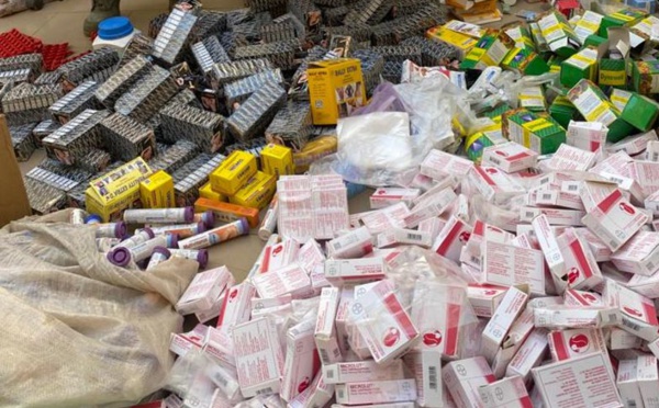 La Douane saisit de faux médicaments d’une contrevaleur de près de 520 millions FCFA