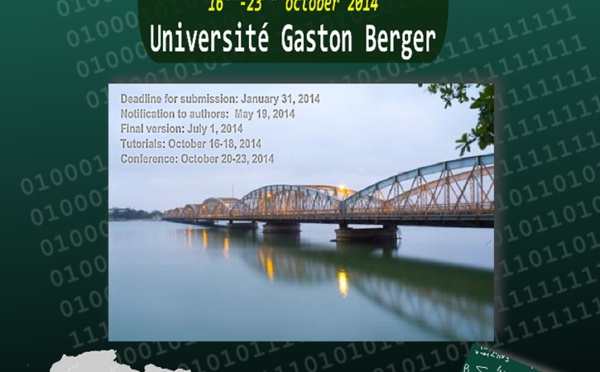 Université Gaston Berger: 12ème édition du Colloque Africain pour la Recherche en Informatique et Mathématiques Appliquées (CARI), du 17 au 23 octobre 2014