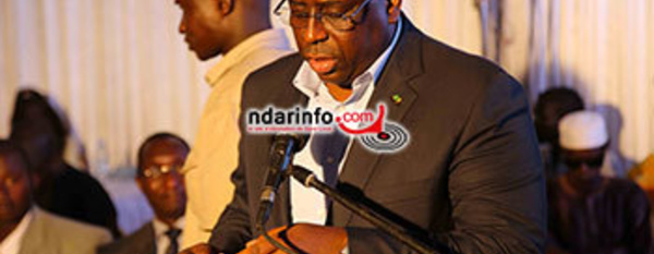 Macky SALL aux pêcheurs de Guet Ndar: "il faut être courageux pour braver la mer"