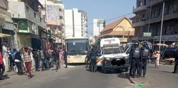Manifestants arrêtés à Sandaga: 12 déférés au parquet et 2 libérés