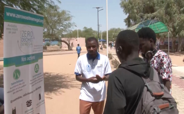 ​Tri et valorisation des déchets : les étudiants de l’UGB sensibilisés (vidéo)