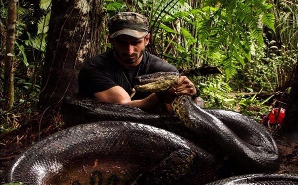 L'homme qui a tenté de se faire avaler par un anaconda sur Discovery