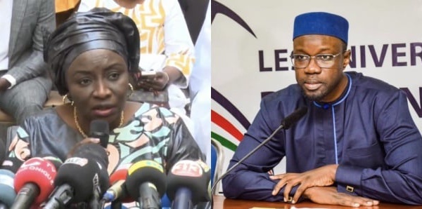Ousmane SONKO apporte son soutien à Mimi TOURE cible de menaces