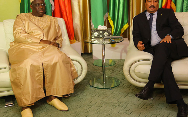 Macky SALL au Sommet de Nouakchott: " la paix et la sécurité sont les conditions préalables à la stabilité des Etats".