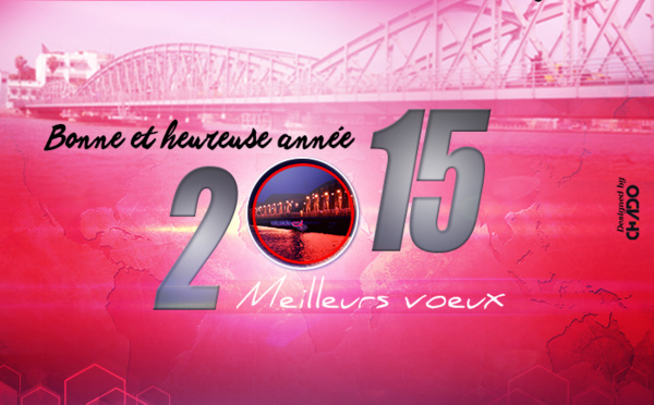 Ndarinfo.com vous souhaite une excellente année 2015 !