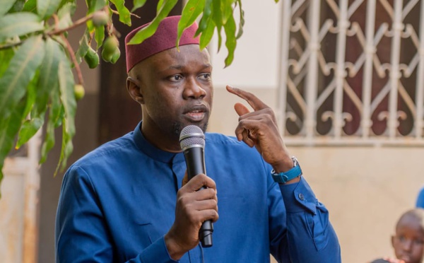 Grosse annonce d'Ousmane Sonko
