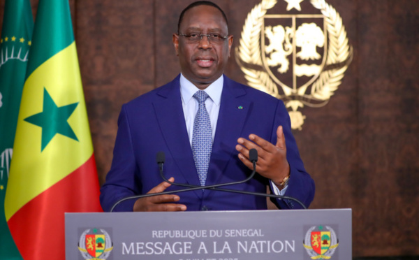 TEXTE INTEGRAL - Adresse à la Nation du président Macky SALL