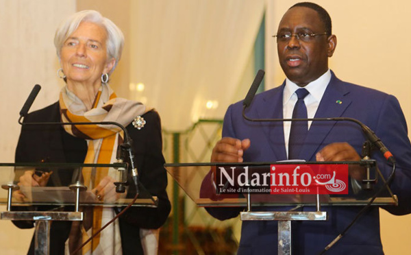 ÉCONOMIE: le FMI va travailler à la réussite du Plan Sénégal Émergent, selon Christine Lagarde