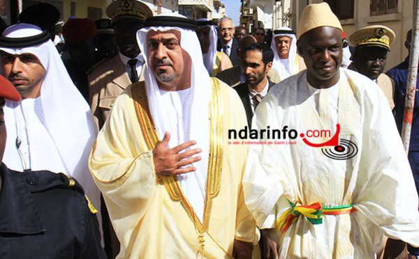 (Vidéo -Photos) L'ambiance et les images de la visite de l'Emir Khalifa ben Zayed Al Nahyanen à Saint-Louis.