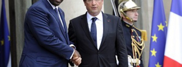 Macky à Paris, ce jeudi.