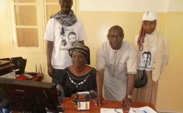 SAINT-LOUIS : La caravane pour l'Enseignement de la Pensée de Cheikh Anta Diop  au lycée Ameth FALL (Photos)