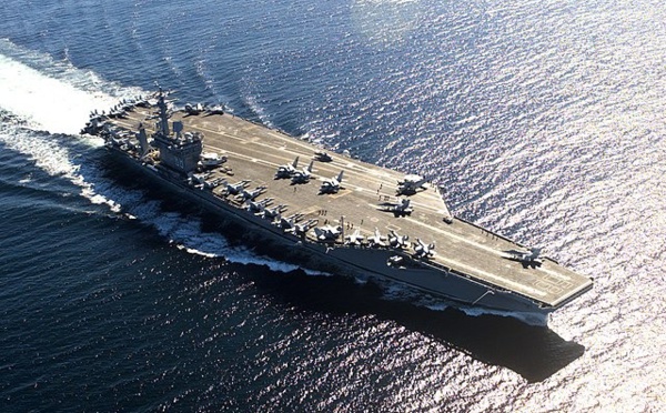 Les États-Unis envoient un deuxième porte-avions «pour dissuader les actions hostiles contre Israël»