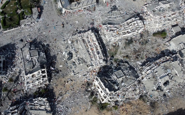 Vues de la ville de Gaza dimanche 26 novembre