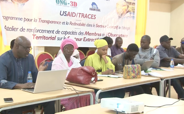 Saint-Louis : mise à niveau des observatoires territoriaux sur le secteur extractif