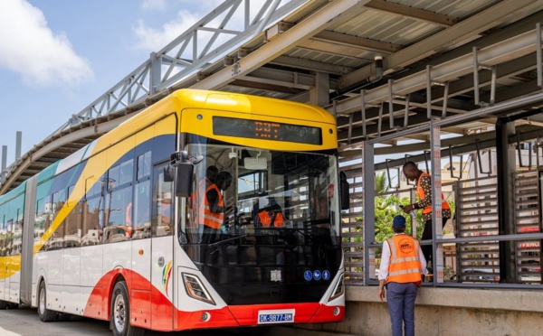 Inauguration du BRT : 121 bus articulés avec chacun 150 places seront mis en circulation