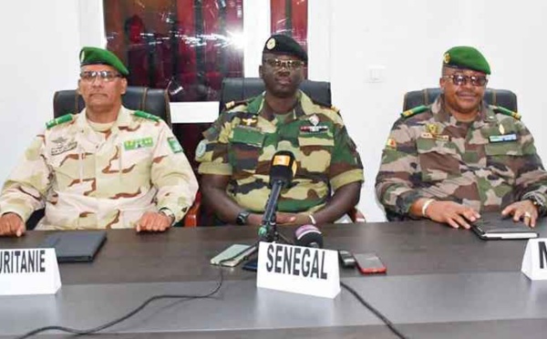 Coopération sécuritaire transfrontalière : le Mali, le Sénégal et la Mauritanie s’accordent sur une feuille de route pour 2024