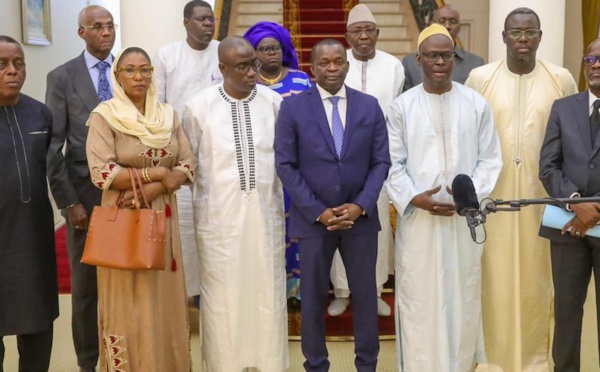 Rencontre entre Macky SALL et le collectif des candidats recalés : l’affaire Diomaye FAYE évoquée