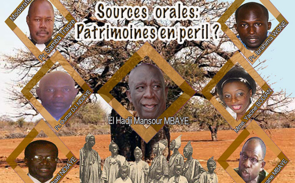 Forum Annuel « Sources orales : patrimoines en péril ? », le samedi 13 juin 2015 à l'UGB.