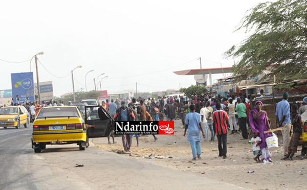 Ça chauffe à la gare routière de Saint-Louis !