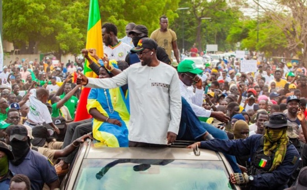 Ousmane SONKO en caravane à Saint-Louis, ce soir