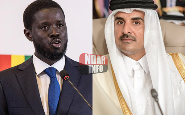Entretien téléphonique entre le président Diomaye Faye et l'Émir du Qatar