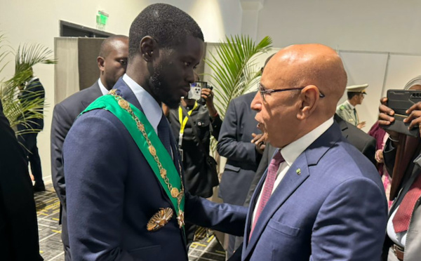 Première visite officielle : le président Bassirou Diomaye Faye attendu à Nouakchott, mercredi