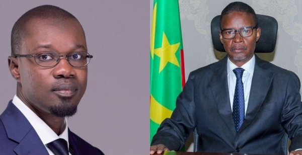 Le premier Ministre Ousmane SONKO s'est entretenu avec son homologue mauritanien Mohamed Bilal Messoud