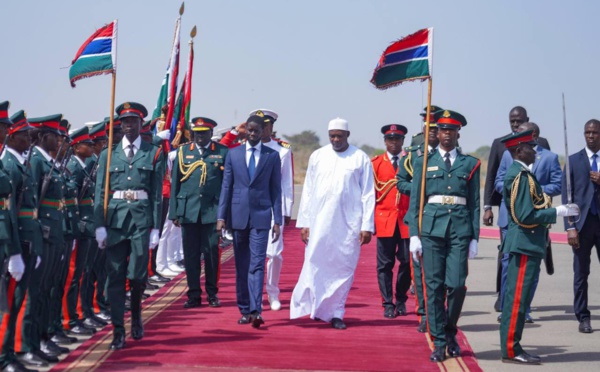 Sénégal-Gambie : décisions conjointes prises par les présidents FAYE et BARROW