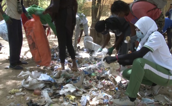 Pour un campus plus propre et rayonnant : Le collectif "UGB Verte" retrousse ses manches