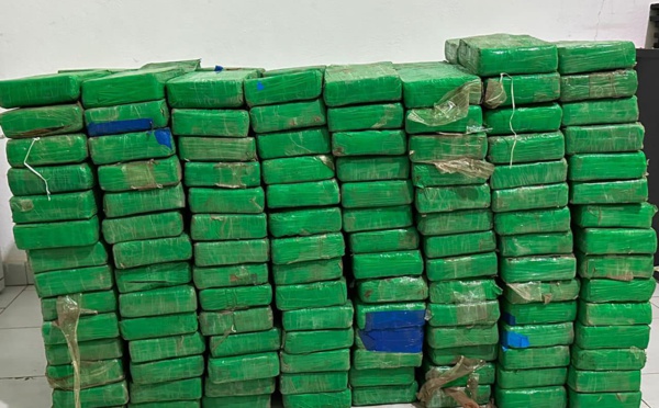 Trafic de drogue : 264 kilogrammes de cocaïne saisis par les Douanes à Koumpentoum