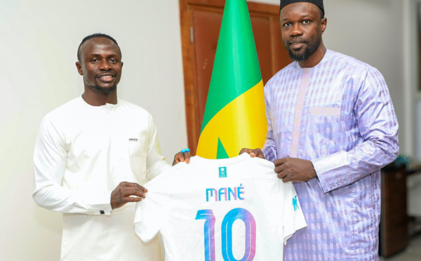 Ousmane Sonko reçoit en audience Sadio Mané, porteur d'un projet agro-industriel