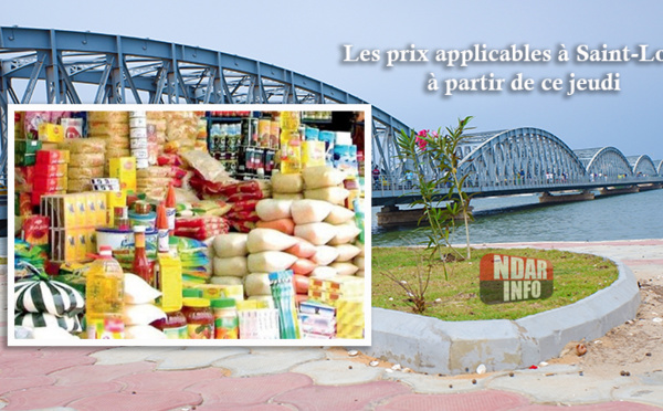 ​Baisse des denrées : voici les prix applicables à Saint-Louis à partir de ce jeudi