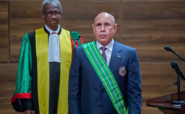 Mauritanie – Investi pour un second mandat Ghazouani liste ses défis de gouvernance