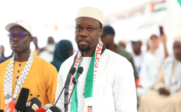 Génocide en cours en Palestine : Ousmane SONKO appelle à isoler Israël