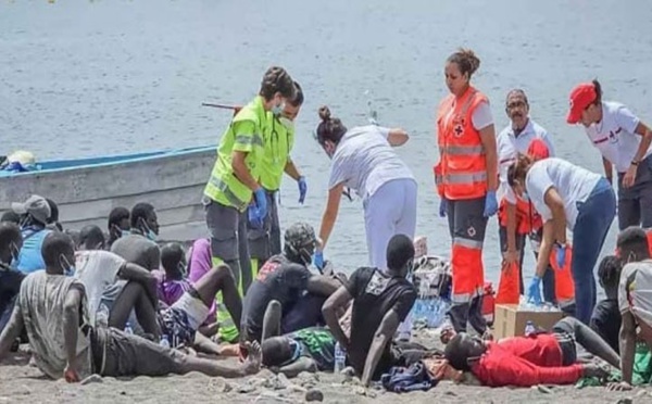 Migrants aux Îles Canaries : sur les 5300 enfants et adolescents identifiés, 1700 sont des Sénégalais