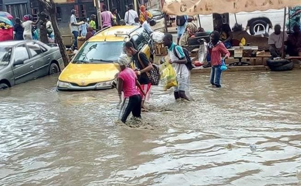 Kaolack : 181 mm enregistrés, plusieurs quartiers inondés