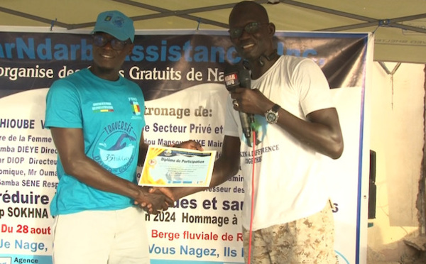 ​Prévention des noyades : NdarNdarbi Assistance boucle un camp de natation