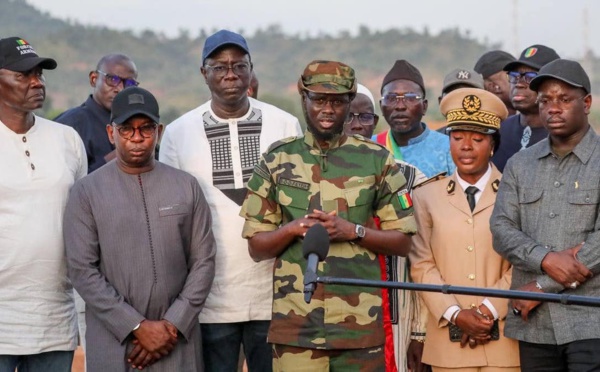 Falémé: Bassirou Diomaye Faye se veut ferme sur la suspension des activités minières