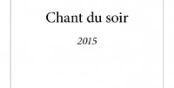 LITTÉRATURE - CHANT DU SOIR, nouveau recueil de poèmes d'Alioune Badara COULIBALY.