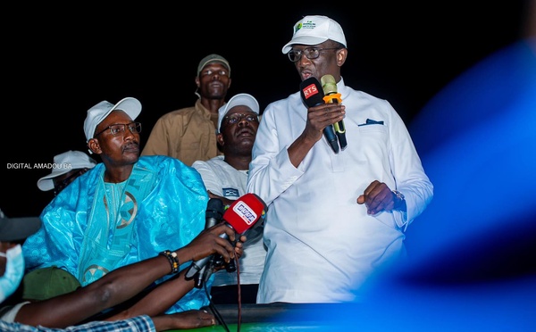 En campagne dans le Walo, Amadou Ba promet de changer la vie des populations de Richard Toll