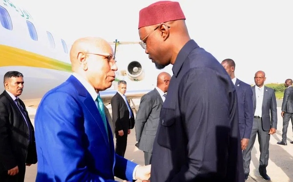 Ousmane Sonko en visite de trois jours à Nouakchott : focus sur le gaz et la coopération bilatérale