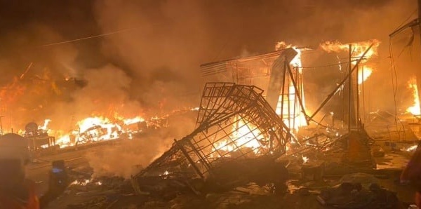 Marché de Ourossogui : Une trentaine de boutiques ravagées par un incendie