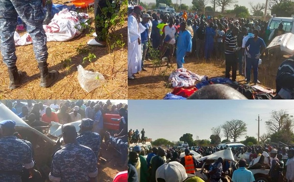 7 décès après un terrible accident entre Keur Madiabel et Wack Ngouna